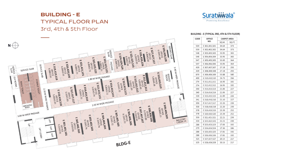 Suratwala-Mark-Plazzo-Typical-Floor-Plan-Building-E